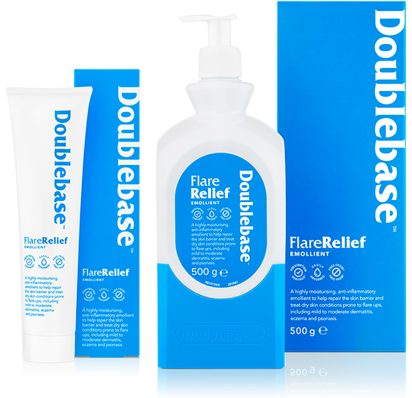 Doublebase Flare Relief Emollient range